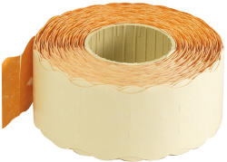  Árazószalag 25x16mm, stancolt 10 tekercs/csomag, narancs (ARAZ2516NAR) - officefirst