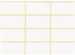  Etikett címke, 20x38mm, 5 lap, 12 címke/lap (ISCIN2038) - veryjet
