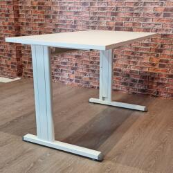  Birou metalic cu structura fixa (Dimensiune blat: 120x60 cm, Culoare blat: Alb 25mm, Termen de livrare: 2 zile)