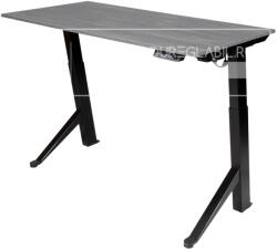 Terra Mob Prod Birou reglabil electric TerrA2Y Black-cadru in Y / profil cadru negru (Dimensiune blat: 137x67 cm, Culoare blat: Stejar negru 18mm) (2YBK137STJBK)
