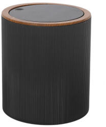 Cos de gunoi London, negru, 5L, capac basculant (006815) Cos de gunoi