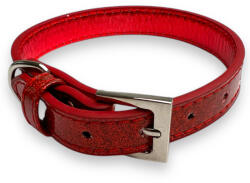 Mpets csillogó nyakörv S 1, 5x22-30cm piros (M10812699A)