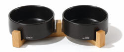 Mpets kerámia duplatál bambusz állványon 34x18, 5x9cm (M10553899)