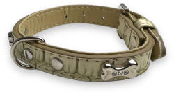 Mpets Bling nyakörv strasszköves csontokkal S 1, 5x22-30cm fehér (M10809799C)