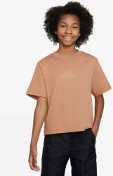 Nike Тениска g nsw tee boxy metallic hbr
