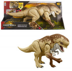 Mattel Φigură de acțiune Jurassic World Jurassic World Rebirth Rumble N Rampage Distortus Rex cu Sunete 10cm cm JGB58 (JGB58) Figurina