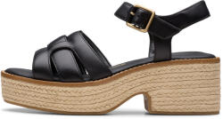 Clarks Coledale Strap Din piele Sandale Negre 26181247 (26181247)