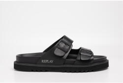 Replay Hallan Sandale pentru bărbați în Negru Culoare RF5Z0001S-0003 (RF5Z0001S-0003)