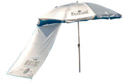 Maui & Sons Umbrelă De Plajă Pliabilă Din Aluminiu Cu Diametru De 1.9m Cu Umbrelă, Protecție UV Și Rezistență La Vânt Albastră Cu Umbrelă 1980 (1980)