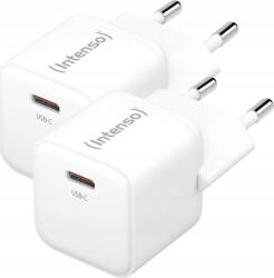 Intenso W30C GaN USB-s töltőkészülék 30 W Beltér Kimeneti áram (max. ) 3 A 1x USB-C® Kimenetek száma: 1 x GaN, USB Power Delivery (USB-PD) (7803032) (7803032)