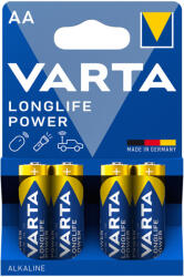 VARTA Elem AA ceruza LR06 Longlife Power 4 db/csomag, Varta (4906121414) - veryjet