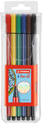 STABILO Rostirón 1mm M STABILO PEN 68/6 6db-os klt (6806/PL)