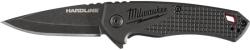 Milwaukee Összecsukható kés sima élű 64 mm, D2 acél, fekete - 1 db (4932492452) - kisgeponline