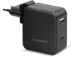 Gembird NPA-PD60-01 5-20V / 4, 5A 60W univerzális hálózati notebook töltő (NPA-PD60-01)