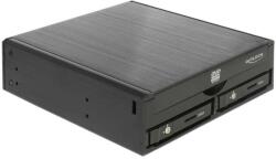 Delock 47230 5.25" Mobile Rack (Beépítő keret) 1x Slim ODD + 2x 2.5" meghajtóhoz (47230)