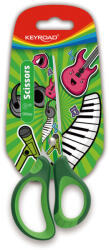 Keyroad Olló 15 cm hegyes fejű Keyroad Tattoo vegyes színek (KR971675) - iroda-ellatas