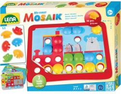 LENA Mosaik: Első pötyim játékszett - Járművek (35633) (L35633) (L35633)