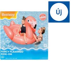 Bestway Fancy Flamingo lovagló matrac 1, 35 cm x 1, 07 cm