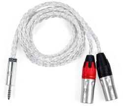 iFi Audio Cablu Audio - Cablu audio iFi, 4, 4 mm/2x XLR, 1 m, alb (5060738784639)