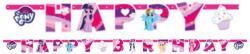  Én kicsi pónim Rainbow Sparkle Happy Birthday felirat 237 cm (DPA9902514) - csinimini
