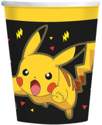 Pokémon Thunder papír pohár 8 db-os 237 ml (DPA991710666) - csinimini