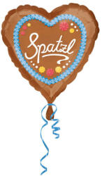 Spatzl, Szív fólia lufi 43 cm (DPA3375101) - csinimini