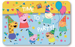 Peppa malac Party tányéralátét 43x28 cm (ARJ062026) - csinimini