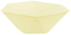 Sárga Vert Decor hatszögletű mélytányér 6 db-os 15, 8 cm (DPA9918263) - csinimini