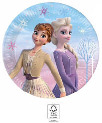  Disney Jégvarázs Wind papírtányér 8 db-os 23 cm FSC (PNN93838) - csinimini