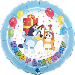 Bluey Party fólia lufi 46 cm (GBBL18060) - csinimini