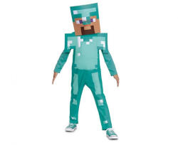  Minecraft Steve Diamond jelmez 7-8 év (MLG079960)