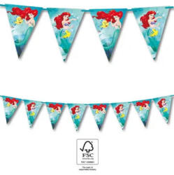  Disney Hercegnők, Ariel Curious zászlófüzér FSC 2, 3 m (PNN95459) - csinimini