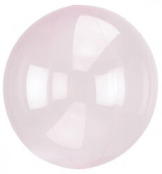 Áttetsző Crystal Gömb Light Pink Fólia lufi 45 cm (DPA8284911)