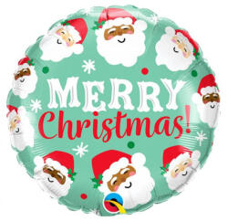Karácsonyi Santas fólia lufi 46 cm (MLG315601) - csinimini