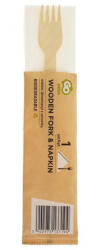Fa Wooden villa szalvétával (MLG137194) - csinimini