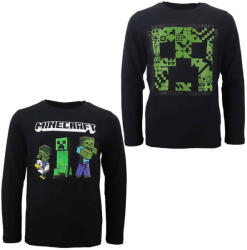  Minecraft Dark gyerek hosszú ujjú póló, felső 8 - 12 év / 128 - 152 cm (FKC55727)