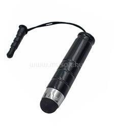 Gigapack érintő ceruza univerzális, 3.5 jack csatlakozóba, FEKETE (GP-29548) (GP-29548)