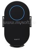 Havit W3018 autós vezeték nélküli töltő + tartóállvány (W3018) (W3018)