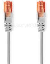Nedis CCGL85230GY10 UTP Cat6 patch kábel, RJ45 aranyozott érintkezők, hossz 1m (CCGL85230GY10) (CCGL85230GY10)