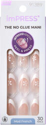 KISS Unghii false Impress Nails Fearless, 30 bucati, Kiss - vivantis