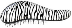 Dtangler Detangler kartáč na vlasy zebra bílý