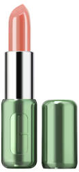 Clinique Pop Longwear Lipstick Shine ruj strălucitor culoare Nude Pop 3.9 g