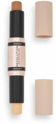 Revolution Beauty Beauty Fast Base baton pentru dublu contur culoare Medium 2x4.3 g
