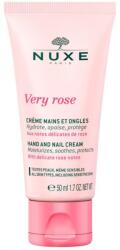 NUXE Very Rose Hand And Nail Cream cremă hidratantă, calmantă și de protecție pentru mâini și unghii 50 ml pentru femei