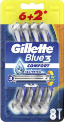 Gillette Blue 3 Comfort aparat de ras de unică folosință pentru barbati 8 buc