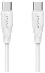 USAMS SJ716USB02 1m USB/Type-C 60W fehér adat- és töltőkábel (SJ716USB02)