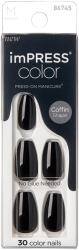 KISS Unghii false Impress All Black, 30 bucati, Kiss - vivantis