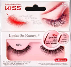 KISS Gene false Looks so Natural Lash-iconic, 1 pereche, Kiss - vivantis