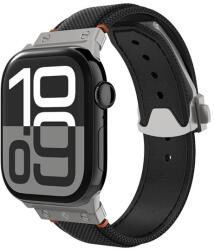 Spigen AMP09304 Apple Watch Series 5 44mm / Watch Series 4 44mm / Watch Series 3 42mm fekete textil óraszíj (AMP09304)