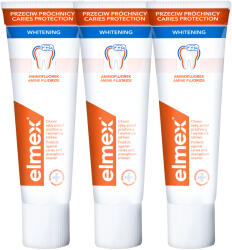 Elmex Protecția cariilor Albire 3 x 75 ml